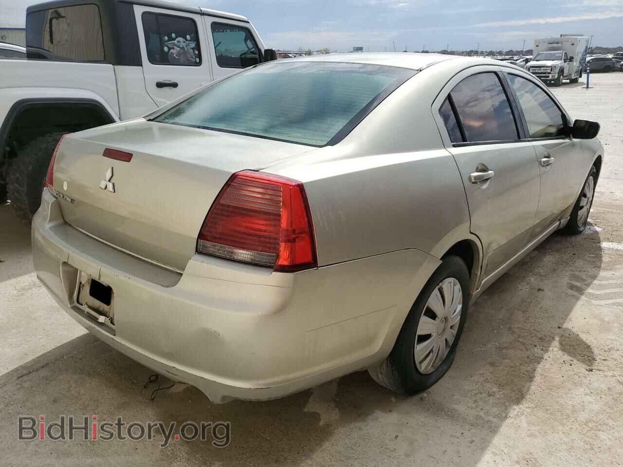 2007 MITSUBISHI GALANT - VIN: 4A3AB36F87E028215 - Фото 4
