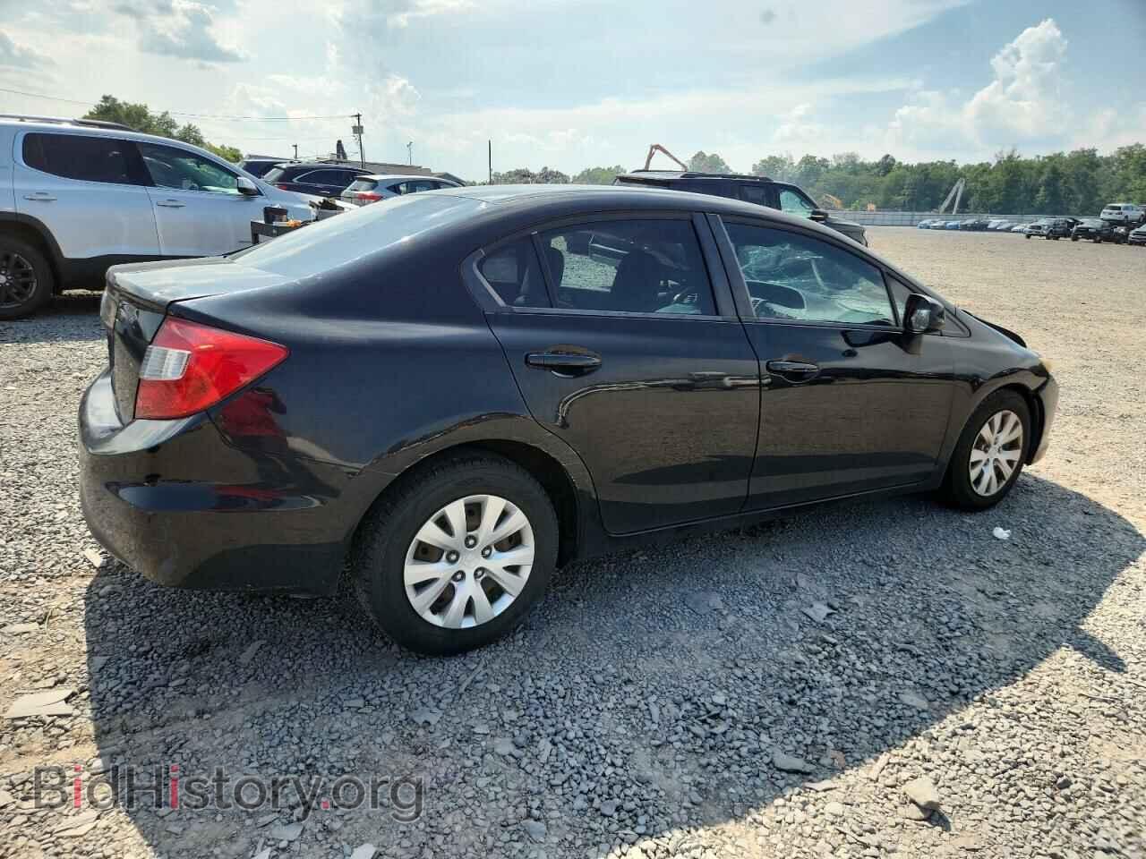 2012 HONDA CIVIC - VIN: 19XFB2F57CE360834 - Фото 3