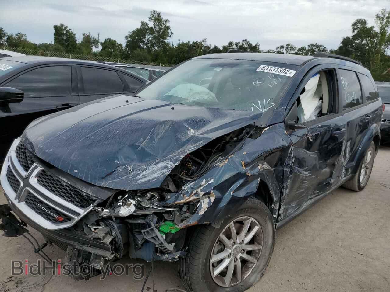 2014 DODGE JOURNEY - VIN: 3C4PDCBB7ET134632 - Фото 2