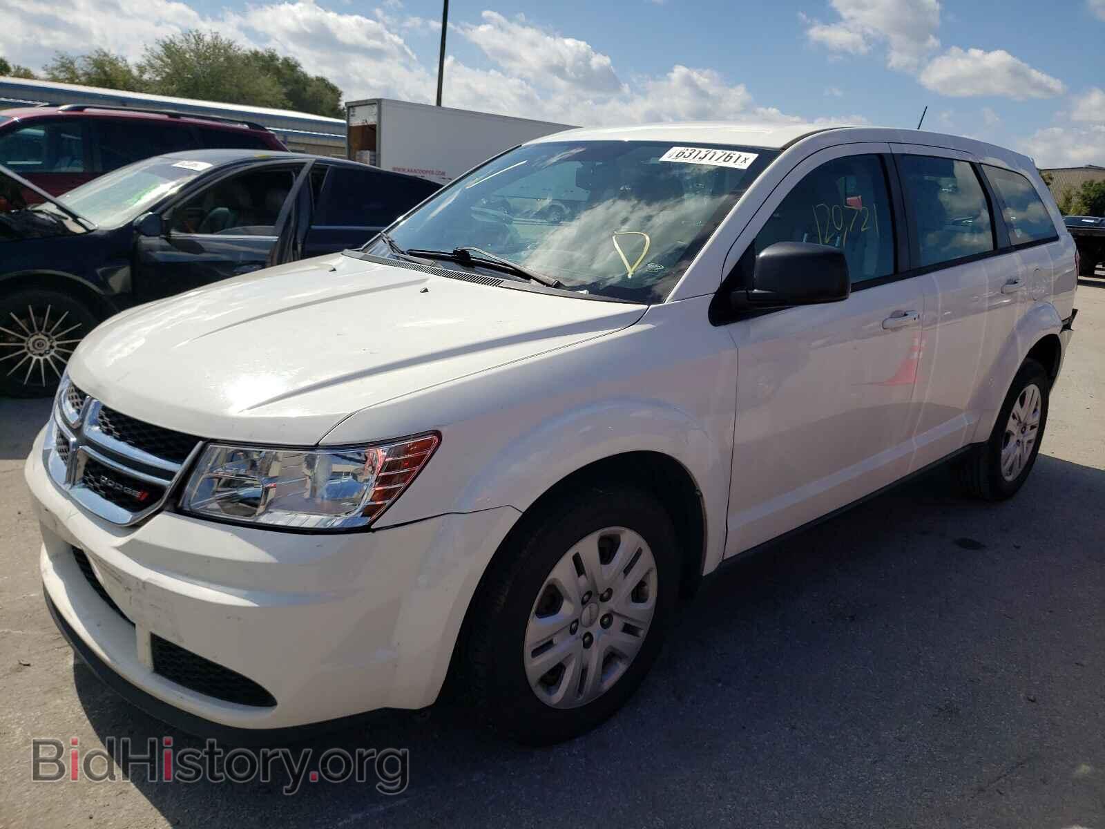 2014 DODGE JOURNEY - VIN: 3C4PDCAB8ET315272 - Фото 2