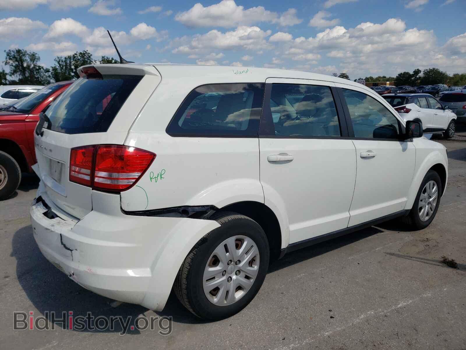 2014 DODGE JOURNEY - VIN: 3C4PDCAB8ET315272 - Фото 4