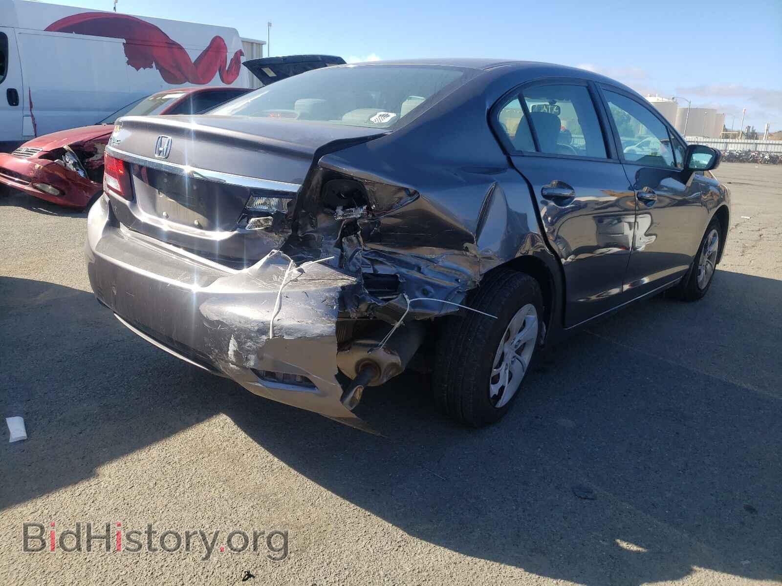 2014 HONDA CIVIC - VIN: 19XFB2F56EE010758 - Фото 4