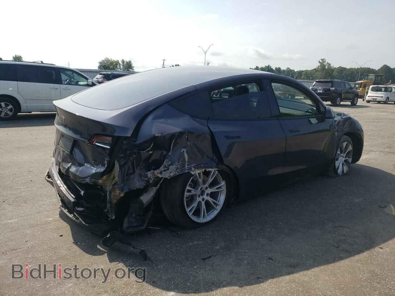 2022 TESLA MODEL Y - VIN: 7SAYGDEE9NF362415 - Фото 3