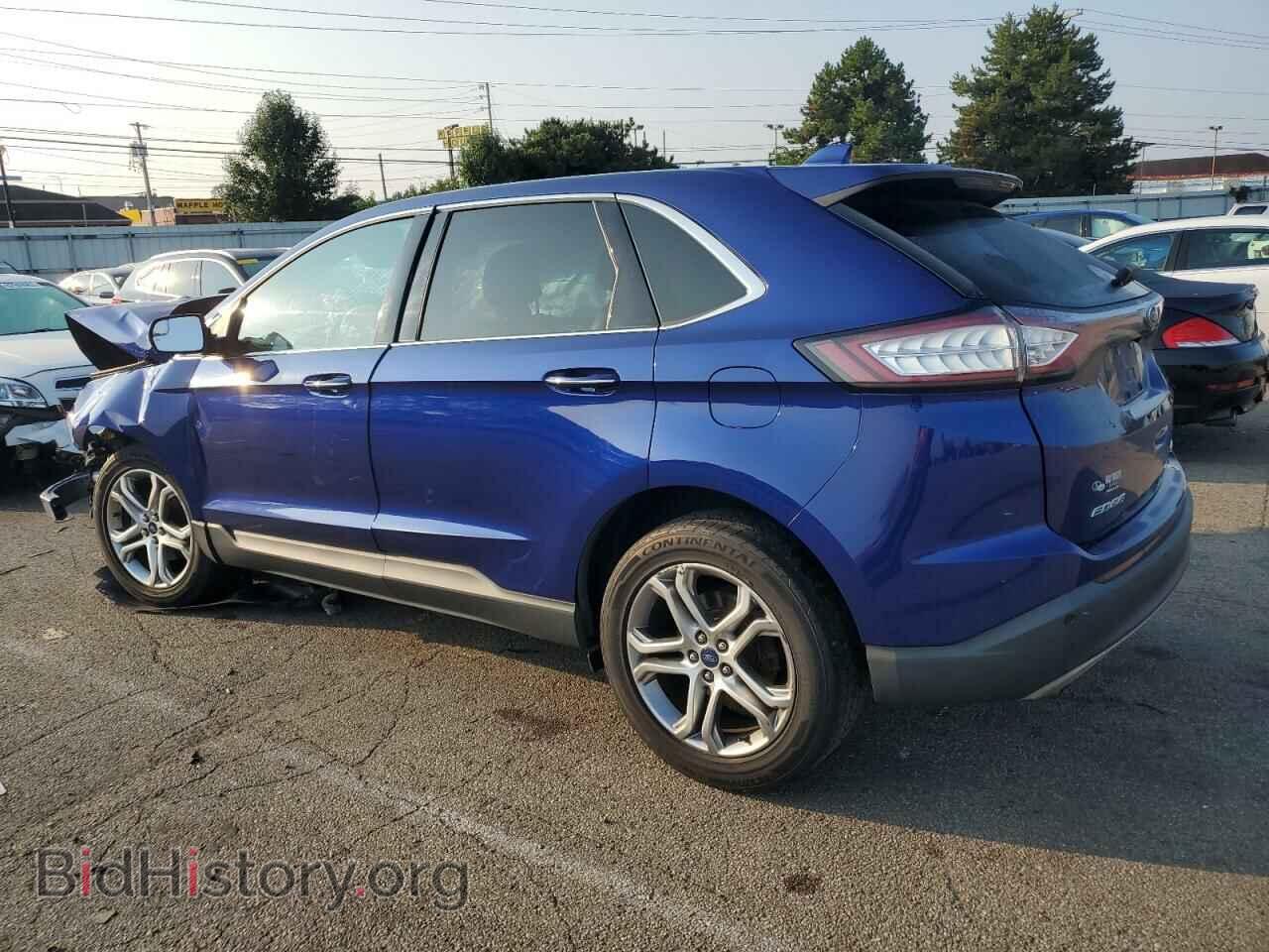 2015 FORD EDGE - VIN: 2FMTK3K90FBB48124 - Фото 2