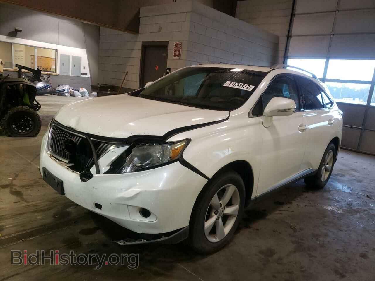 2010 LEXUS RX350 - VIN: 2T2BK1BA2AC009333 - Фото 2