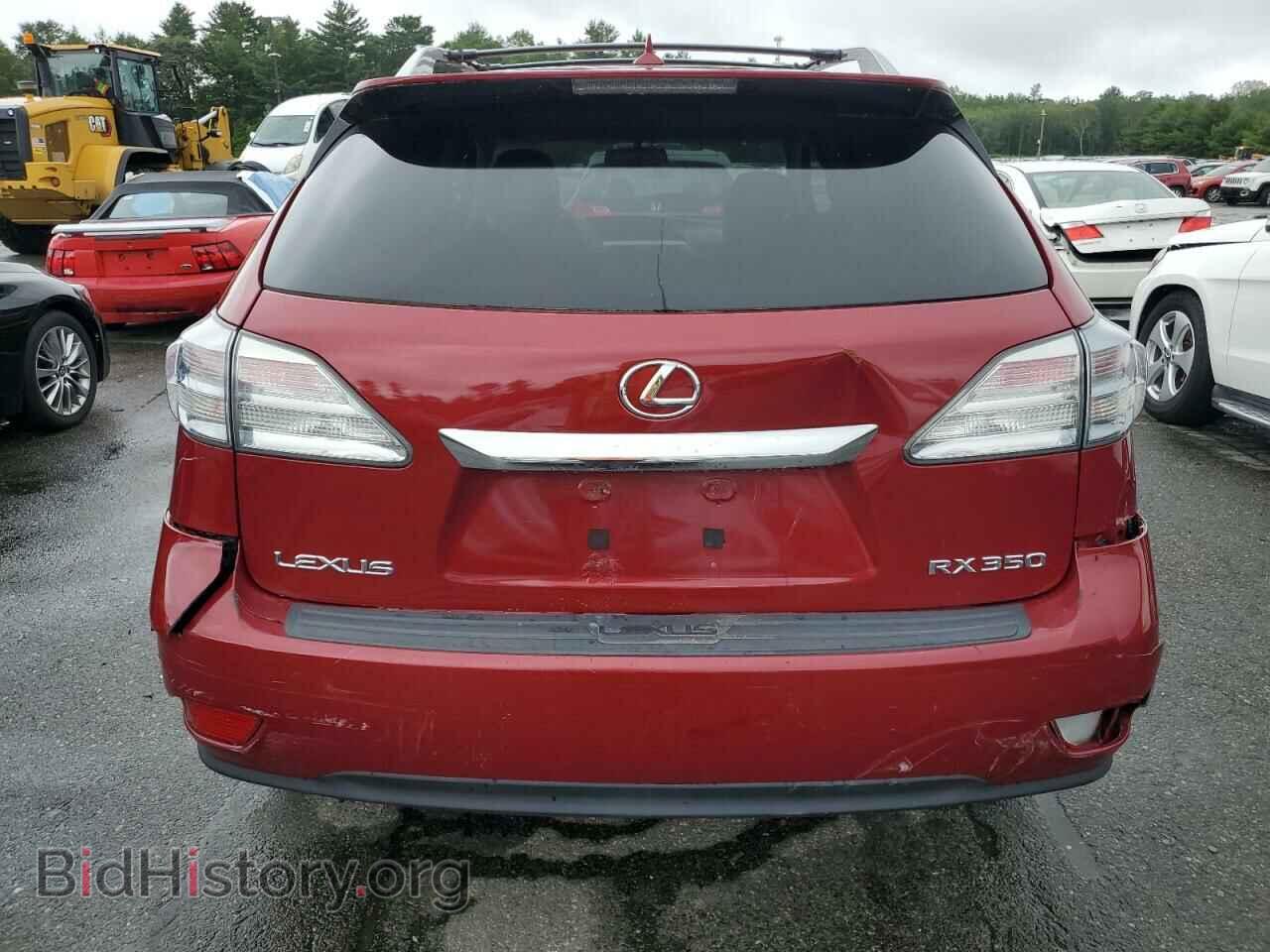 2010 LEXUS RX350 - VIN: 2T2BK1BA4AC062471 - Фото 6