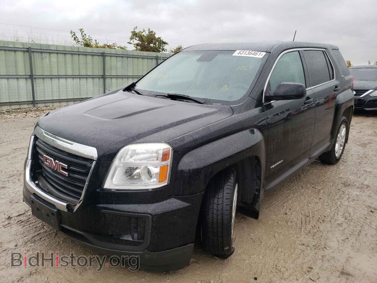 2016 GMC TERRAIN - VIN: 2GKALMEK2G6329513 - Фото 2