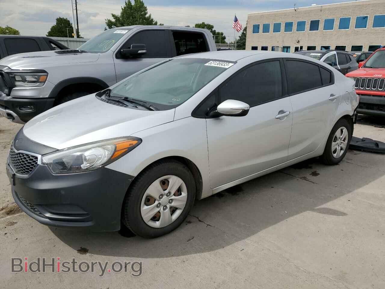 Фотография KNAFX4A60G5549613 - KIA FORTE 2016