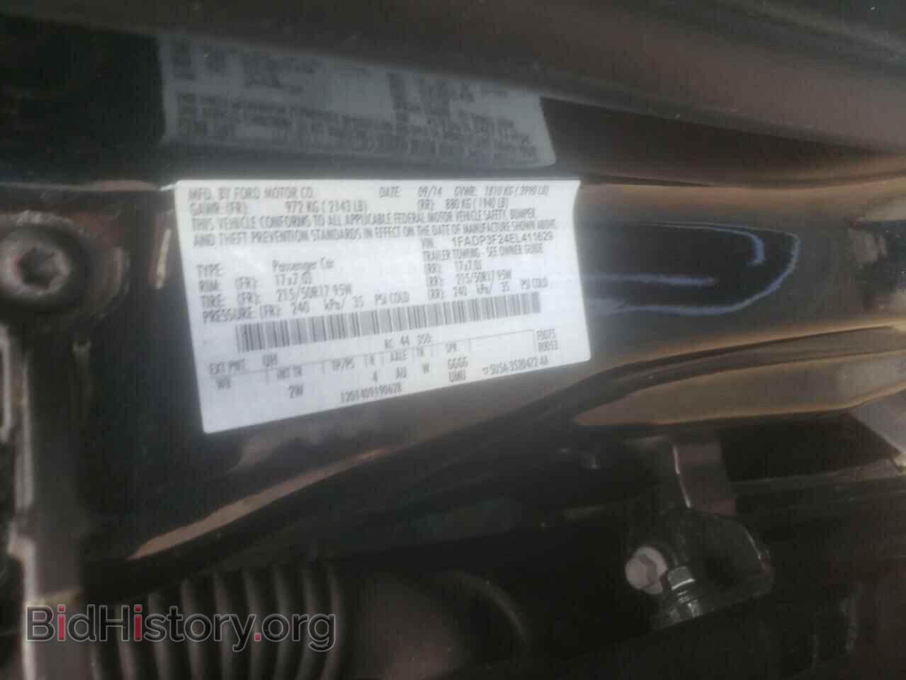 2014 FORD FOCUS - VIN: 1FADP3F24EL411629 - Photo 10