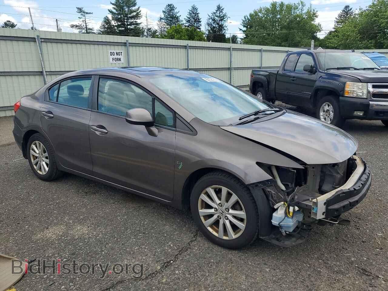 2012 HONDA CIVIC - VIN: 19XFB2F84CE352068 - Фото 4