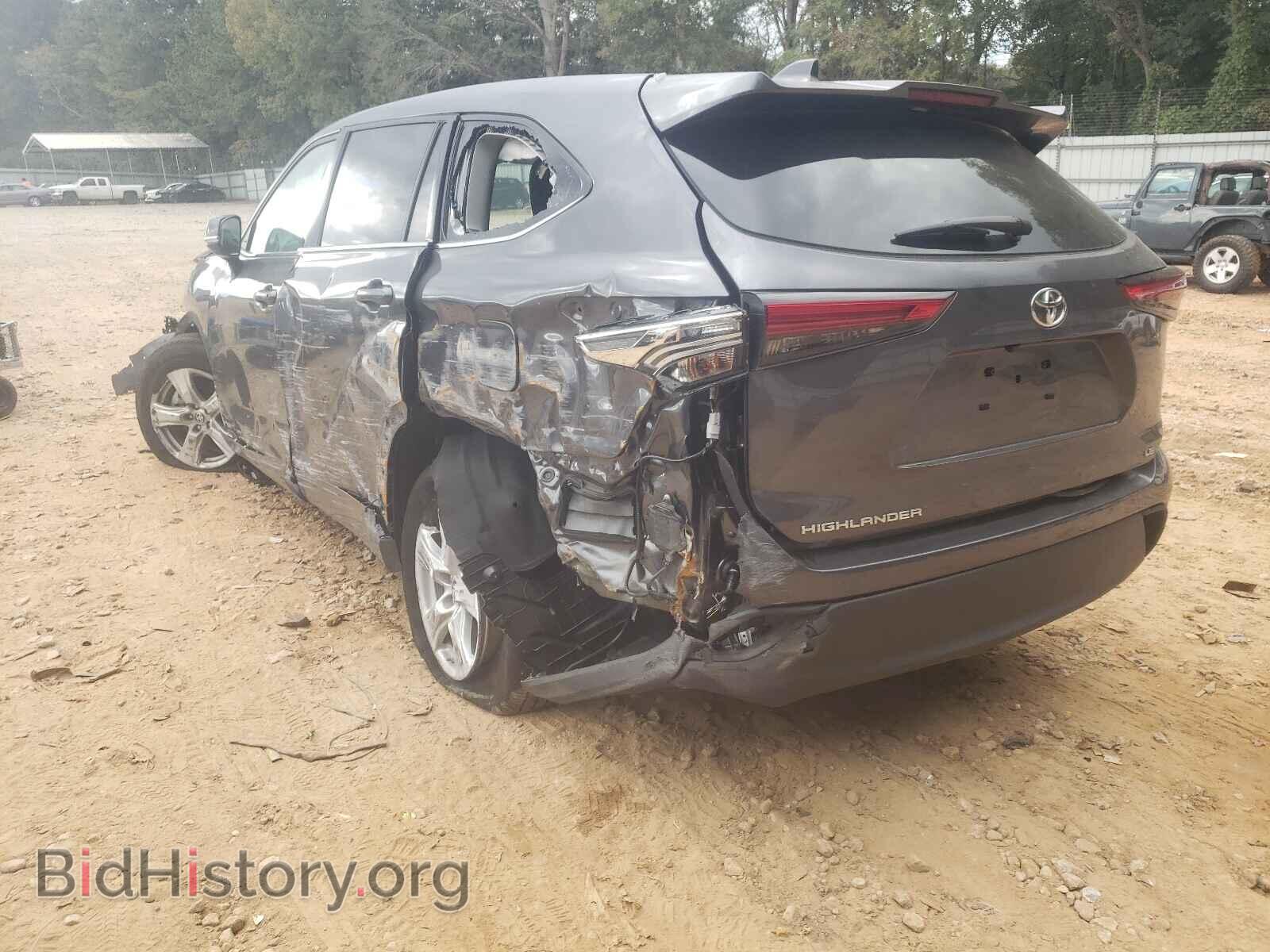 2021 TOYOTA HIGHLANDER - VIN: 5TDZZRAH5MS529503 - Фото 3