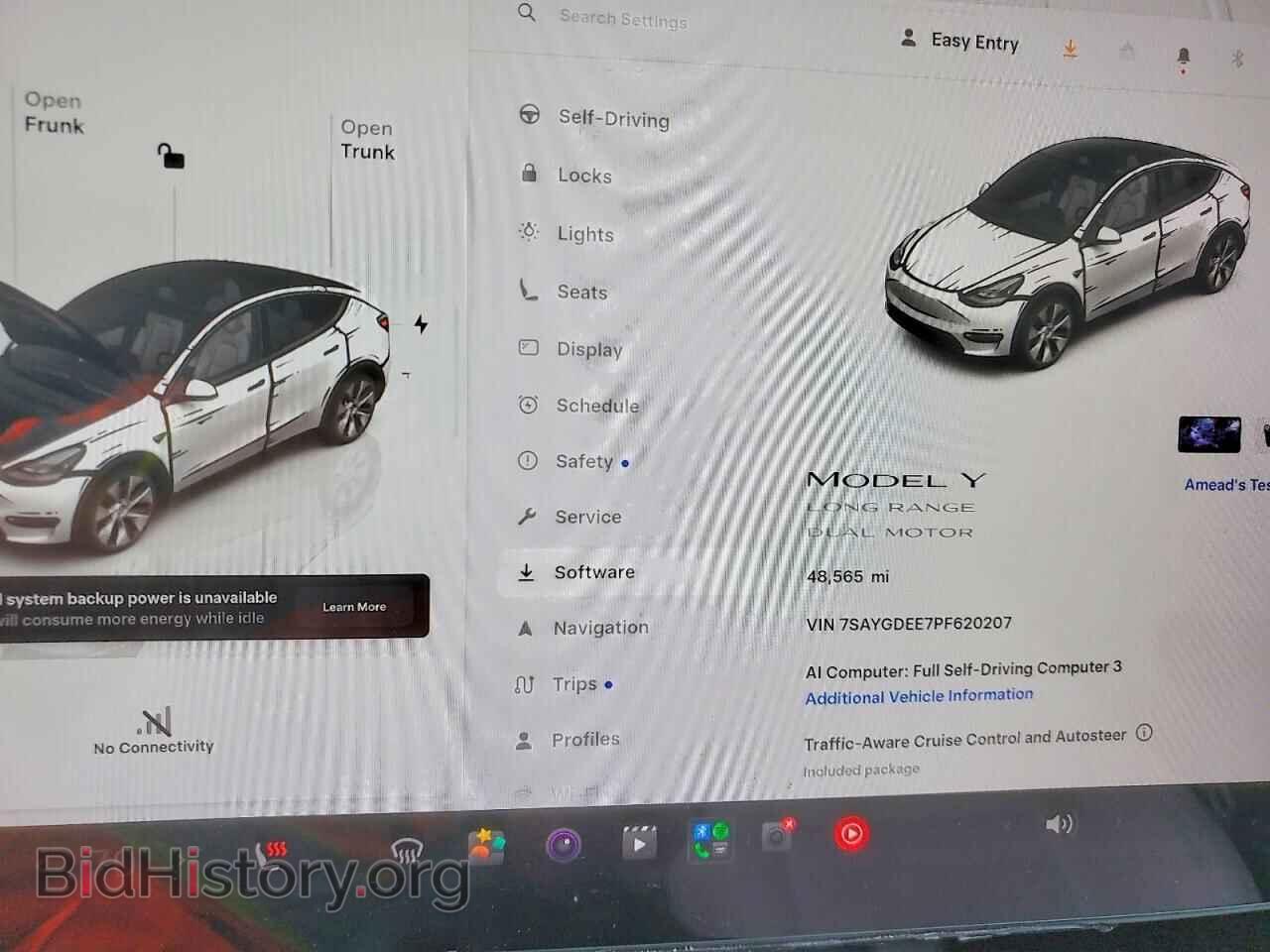2023 TESLA MODEL Y - VIN: 7SAYGDEE7PF620207 - Photo 9
