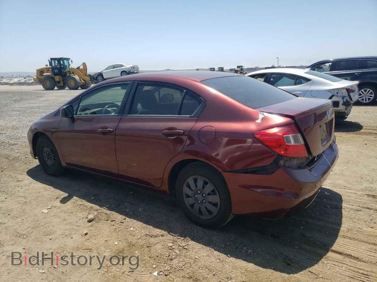 2012 HONDA CIVIC - VIN: JHMFB2F57CS005335 - Фото 2