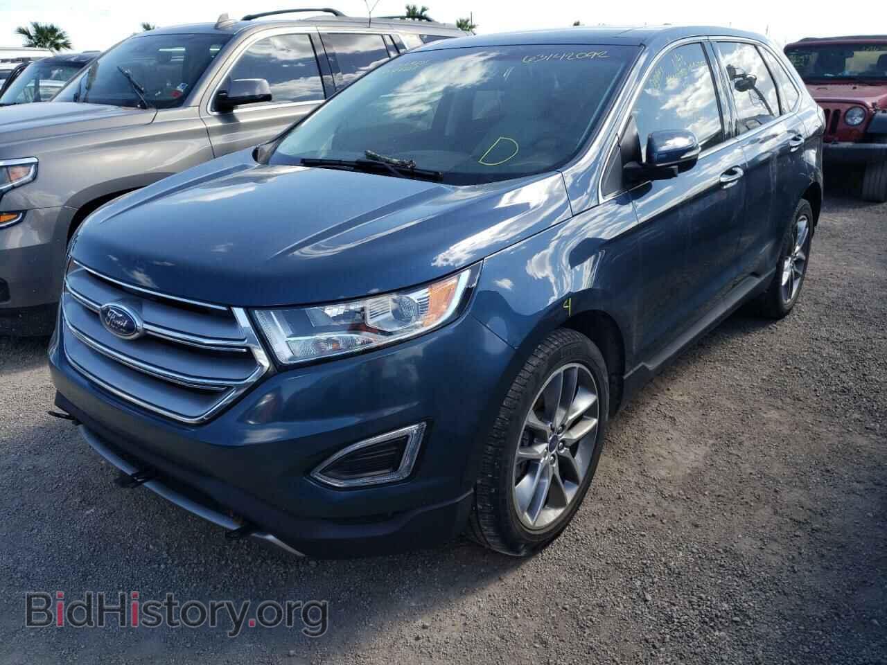 2016 FORD EDGE - VIN: 2FMPK3K83GBC19875 - Фото 2