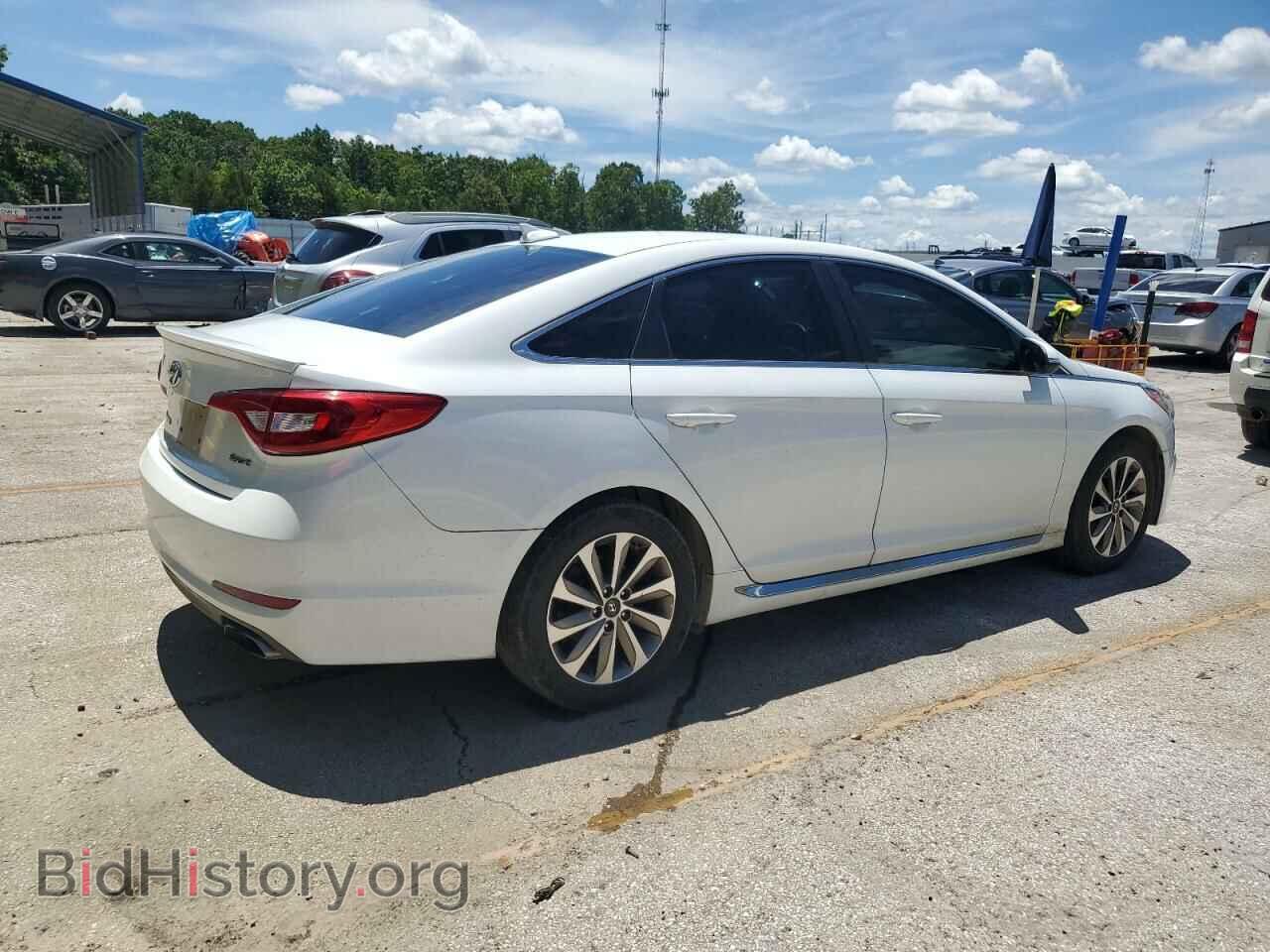 2016 HYUNDAI SONATA - VIN: 5NPE34AF9GH355995 - Фото 3