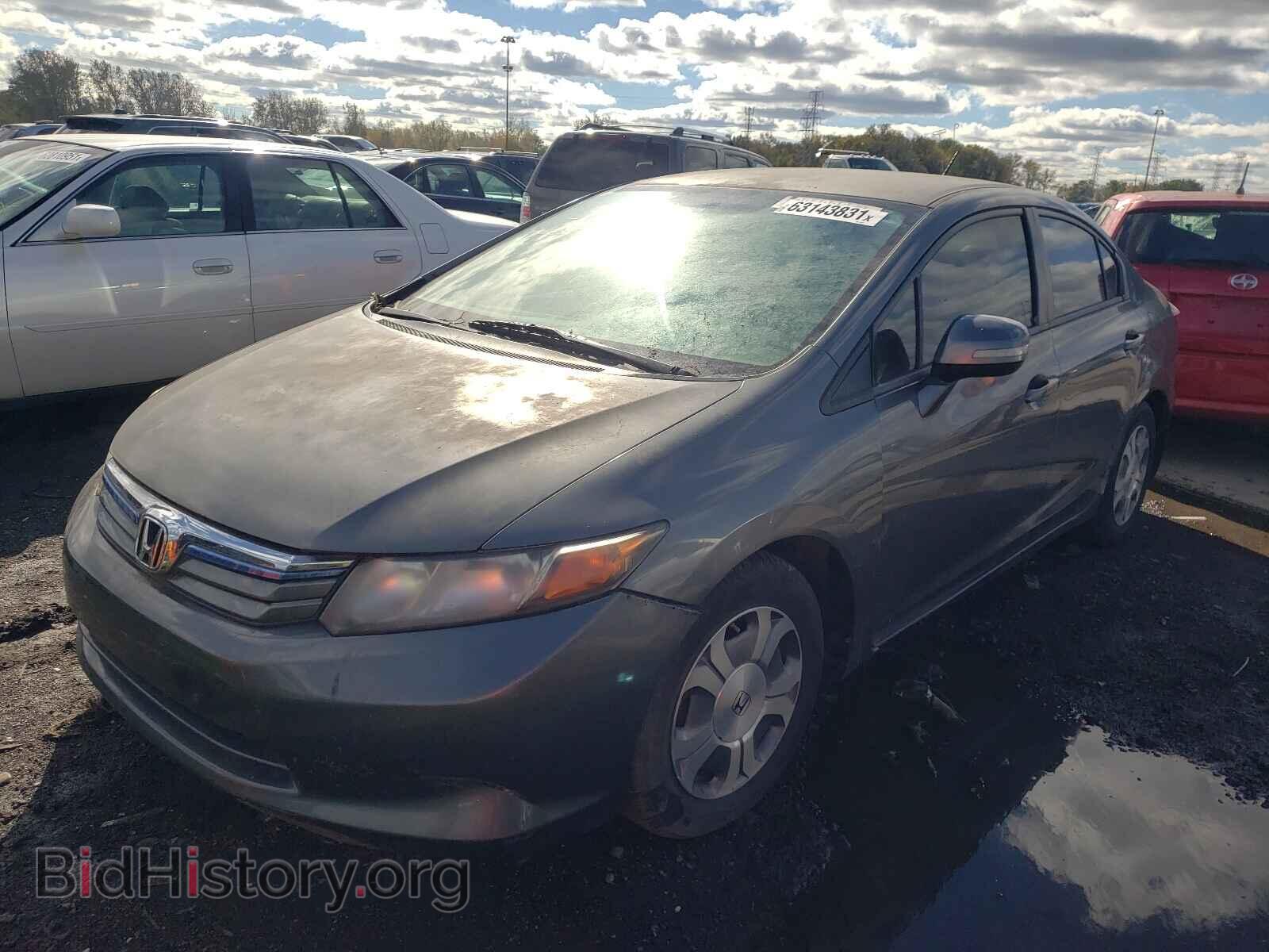 2012 HONDA CIVIC - VIN: JHMFB4F33CS008355 - Фото 2