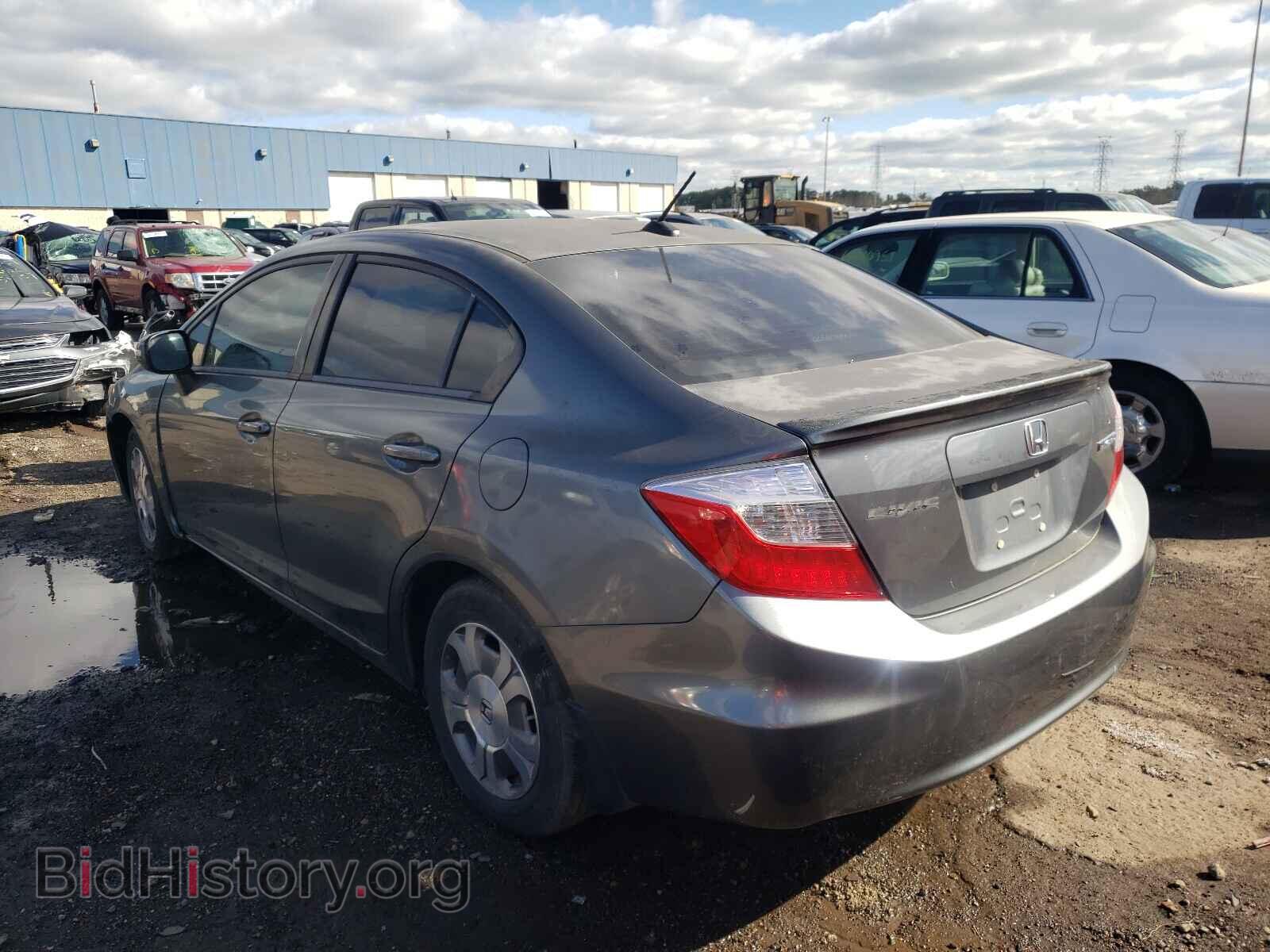 2012 HONDA CIVIC - VIN: JHMFB4F33CS008355 - Фото 3
