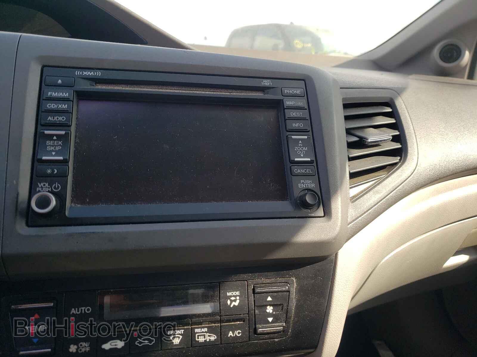 2012 HONDA CIVIC - VIN: JHMFB4F33CS008355 - Фото 9