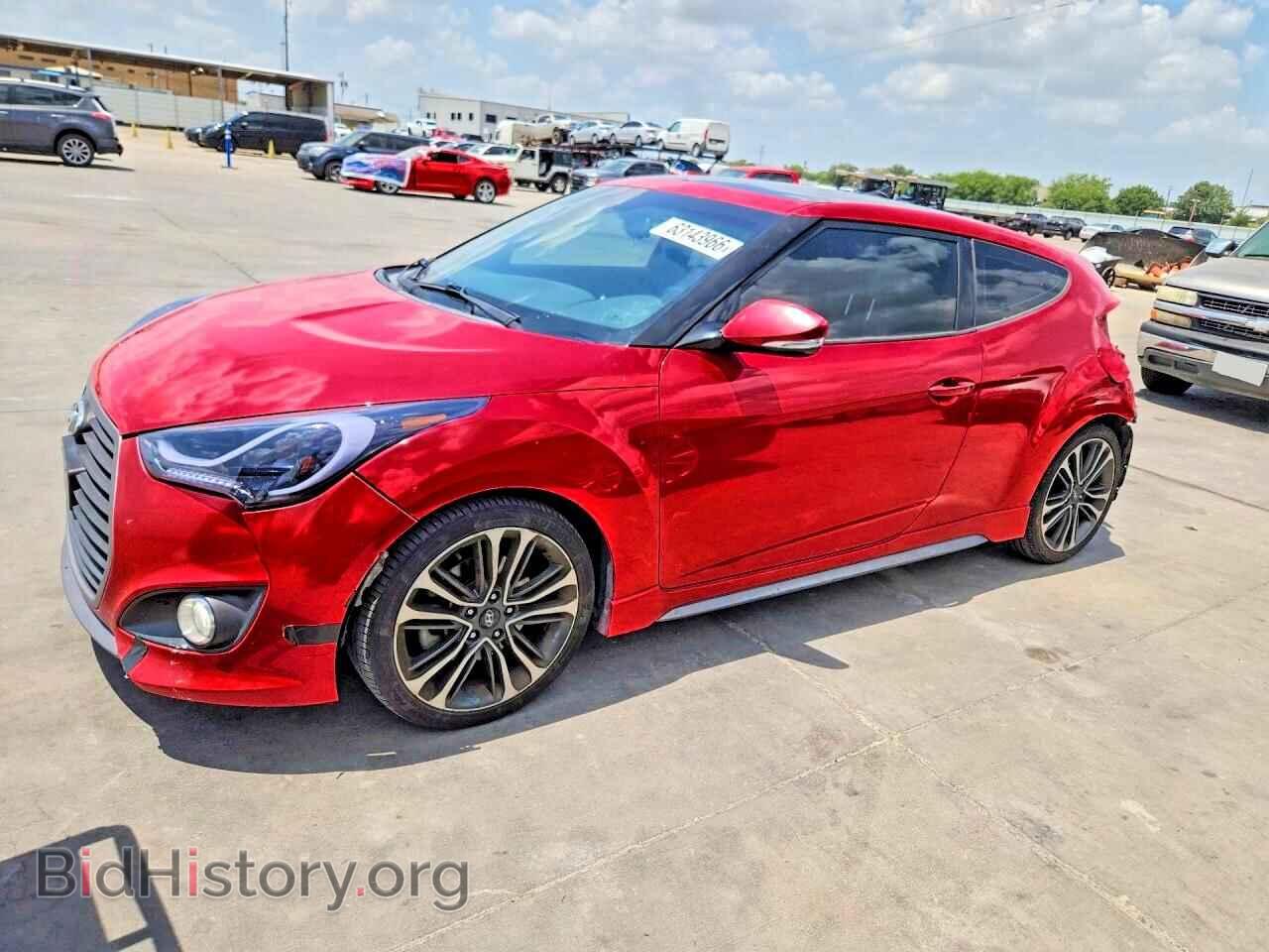 Photo KMHTC6AE4GU260238 - HYUNDAI VELOSTER 2016