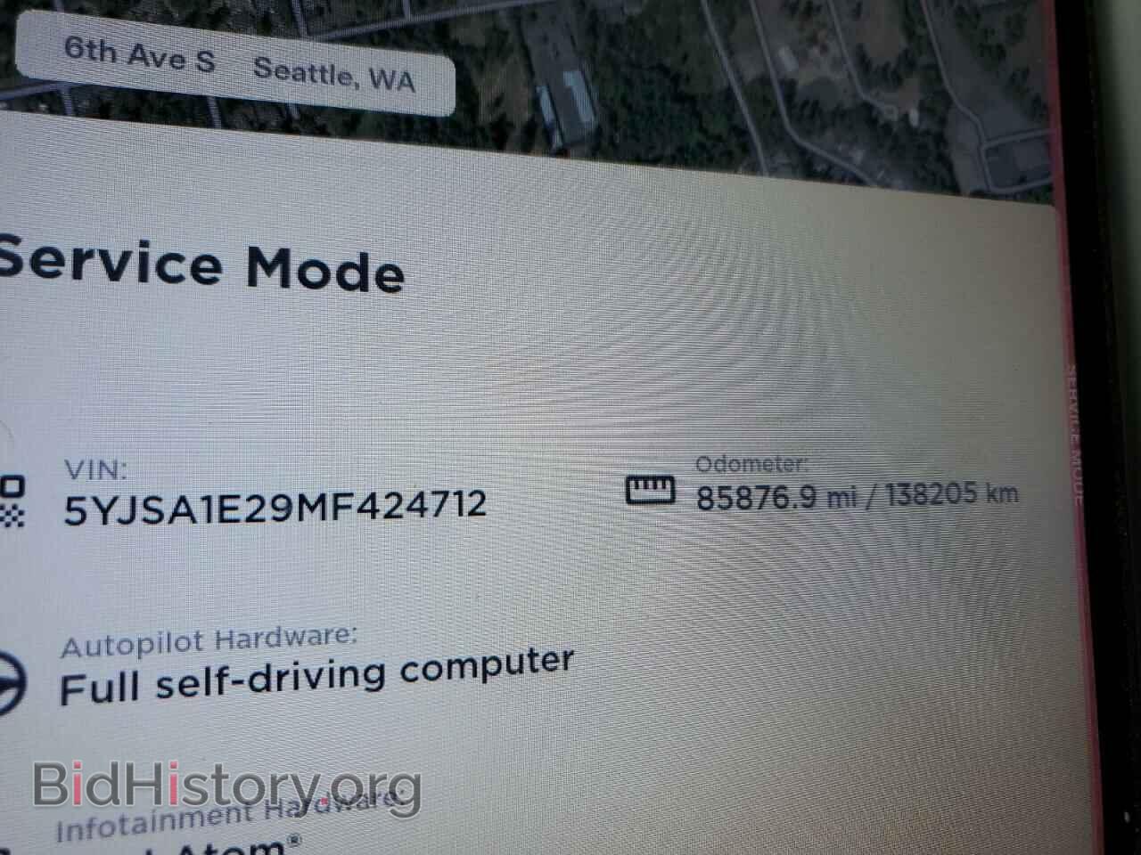2021 TESLA MODEL S - VIN: 5YJSA1E29MF424712 - Photo 9
