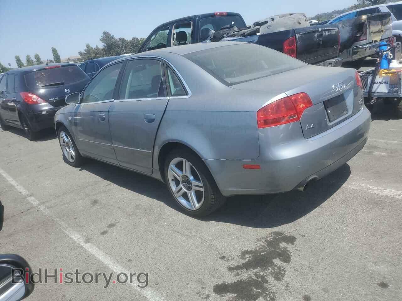 2007 AUDI A4 - VIN: WAUDF78E37A186160 - Фото 2