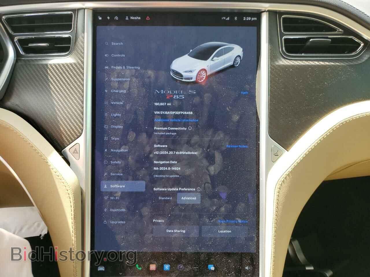 2013 TESLA MODEL S - VIN: 5YJSA1DP3DFP06468 - Photo 9