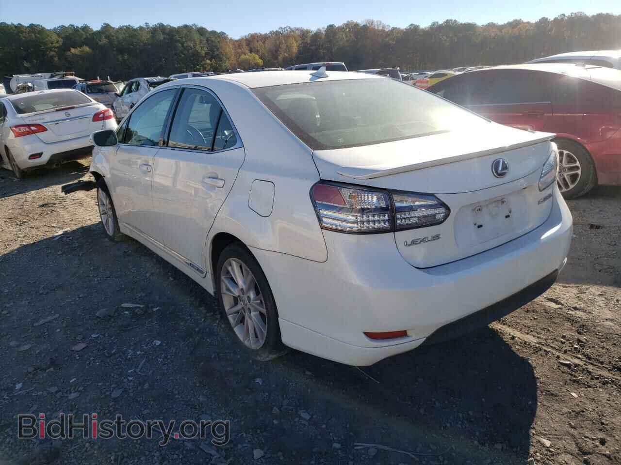 2010 LEXUS HS - VIN: JTHBB1BA0A2013205 - Фото 3