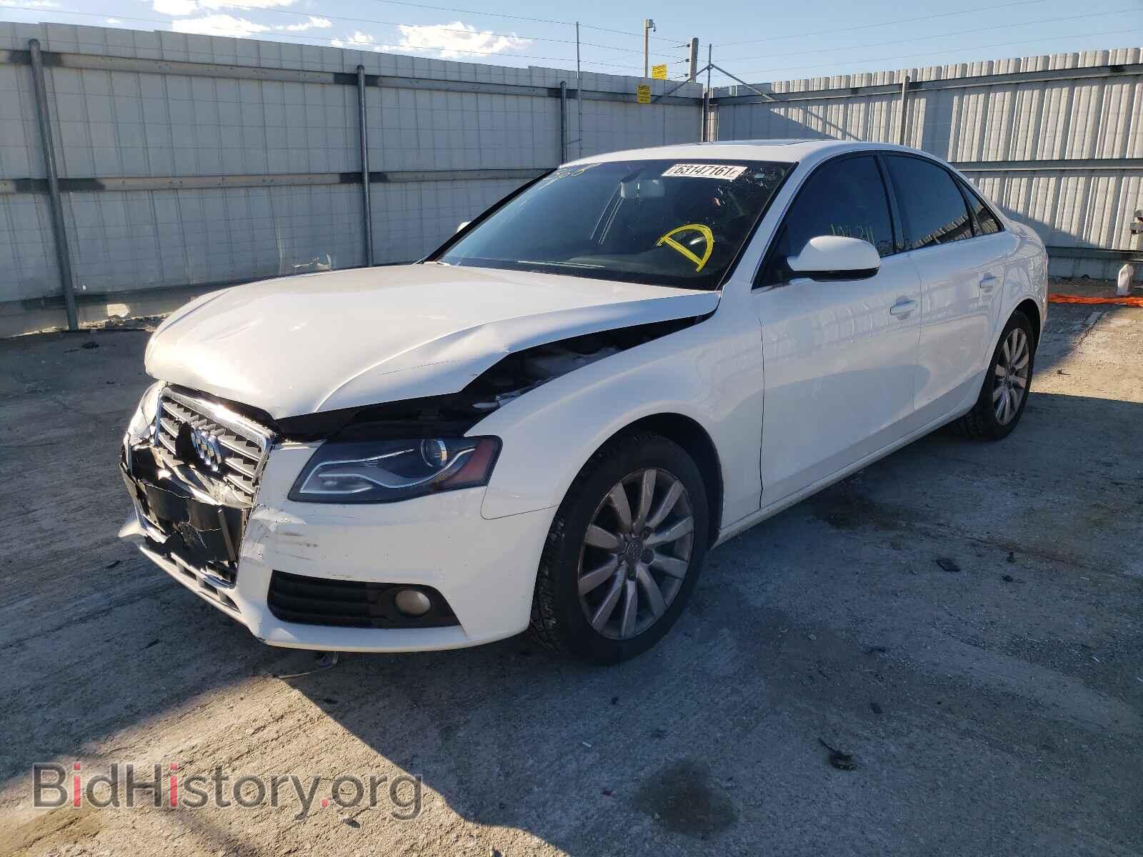 2012 AUDI A4 - VIN: WAUAFAFL3CA118159 - Photo 2