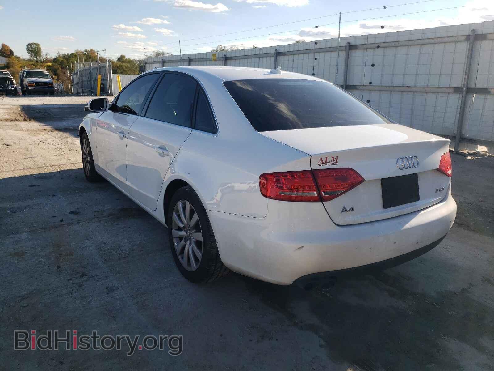 2012 AUDI A4 - VIN: WAUAFAFL3CA118159 - Photo 3