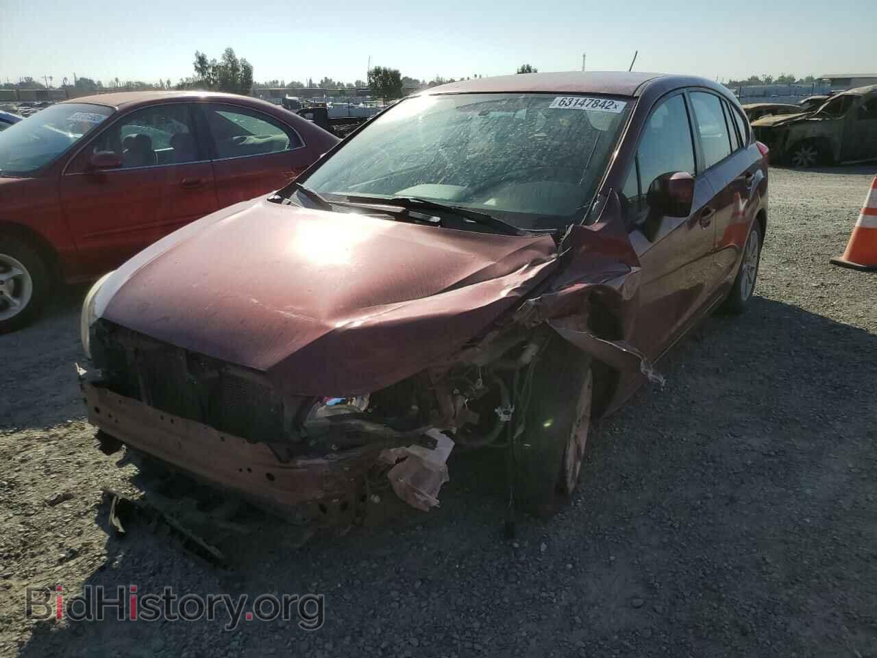 2012 SUBARU IMPREZA - VIN: JF1GPAC60CH225353 - Фото 2
