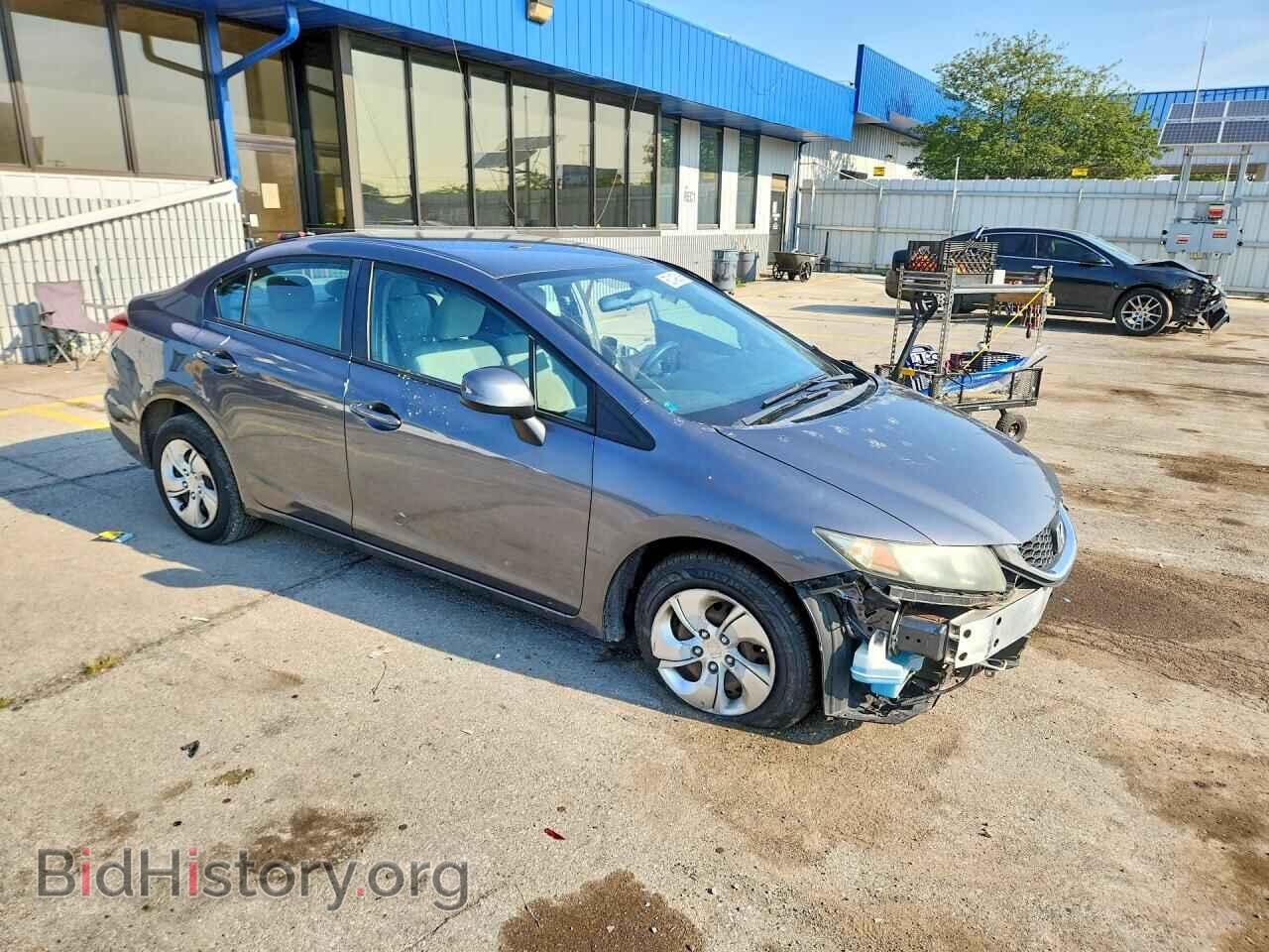 2013 HONDA CIVIC - VIN: 19XFB2F57DE028684 - Фото 4