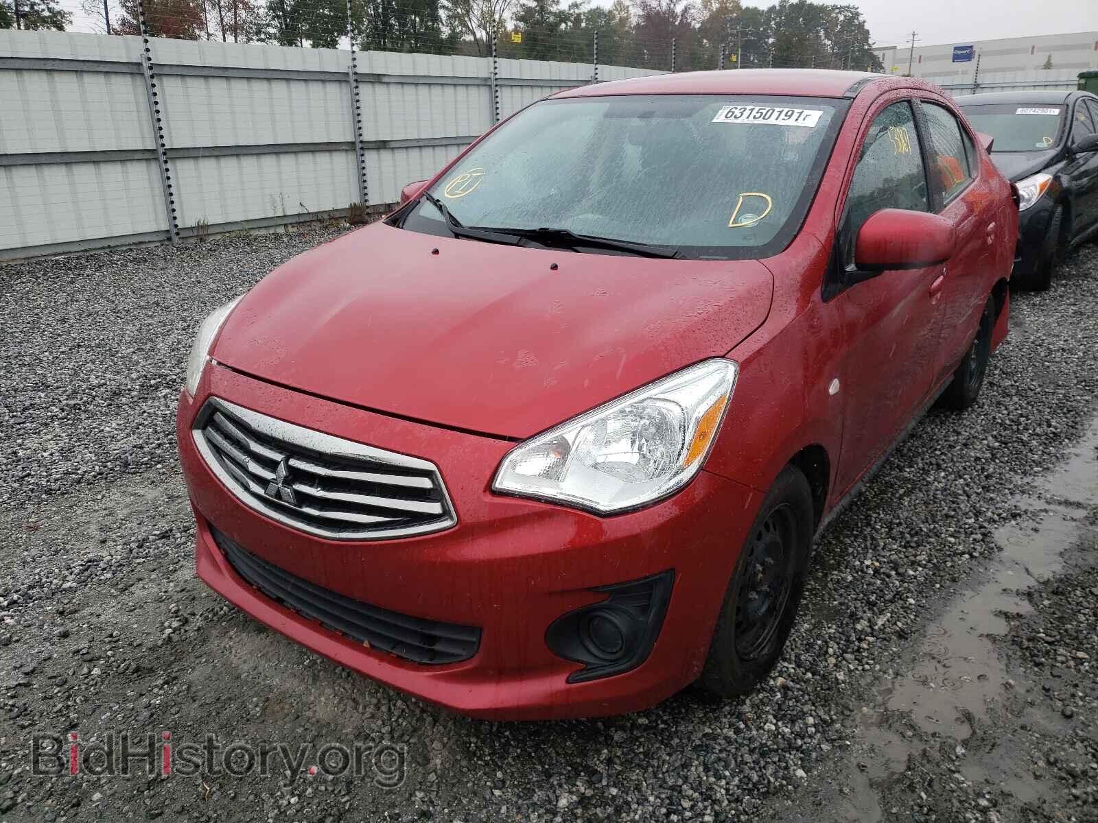 2019 MITSUBISHI MIRAGE - VIN: ML32F3FJ2KHF15519 - Фото 2