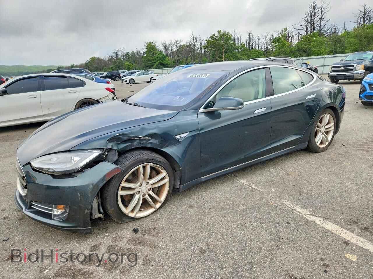 Фотография 5YJSA1AG0DFP12054 - TESLA MODEL S 2013
