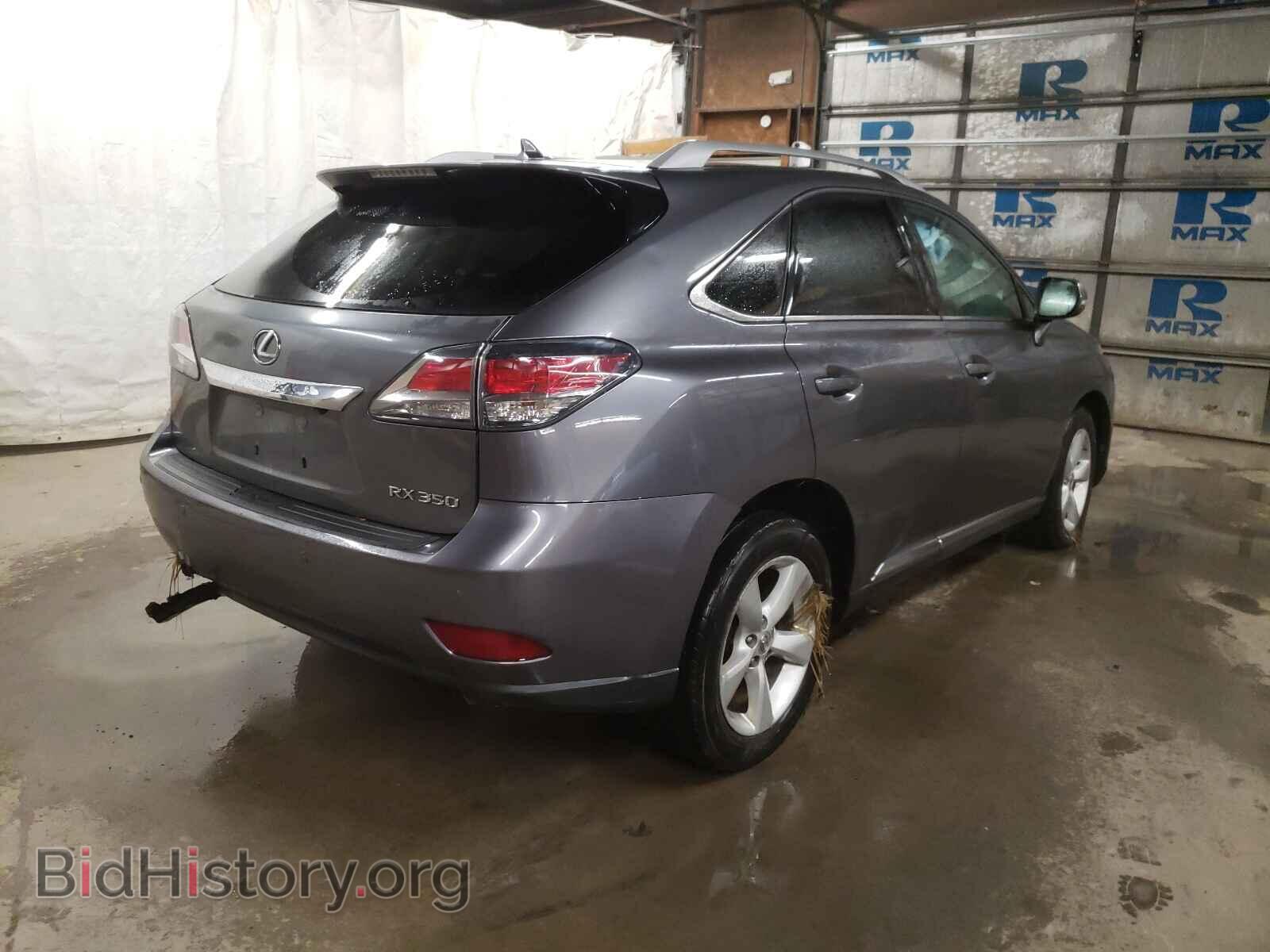 2013 LEXUS RX350 - VIN: 2T2BK1BA3DC191953 - Фото 4