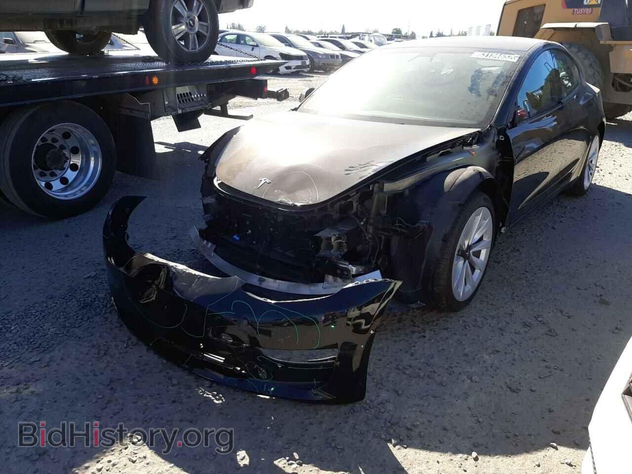 2022 TESLA MODEL 3 - VIN: 5YJ3E1EA2NF145474 - Фото 2