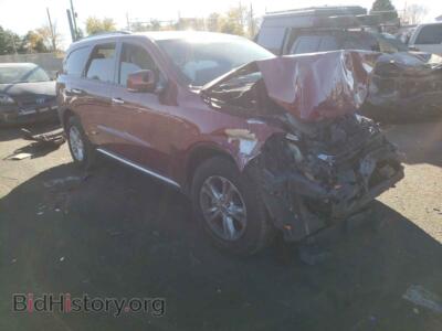 2013 Dodge DURANGO Durango CR, красный — VIN 1C4RDJDGXDC529629, Copart