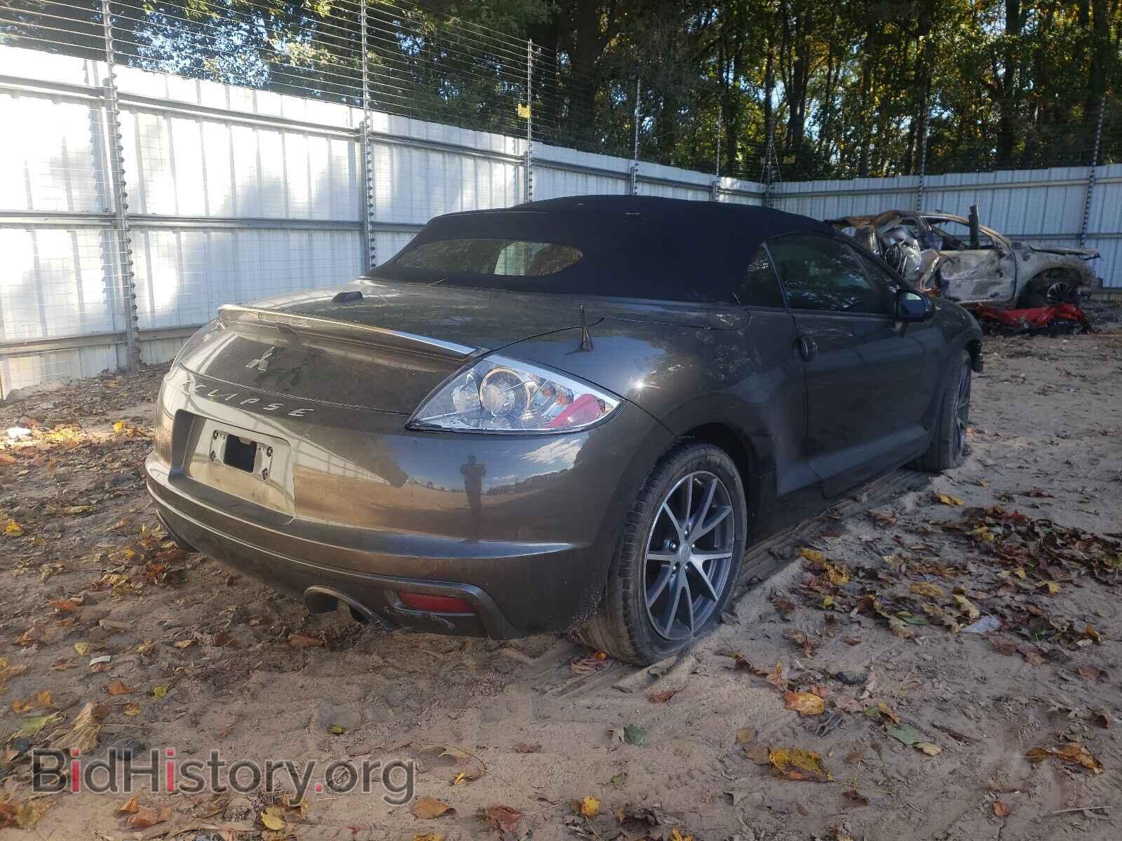 2012 MITSUBISHI ECLIPSE - VIN: 4A37L2EF1CE003511 - Фото 4