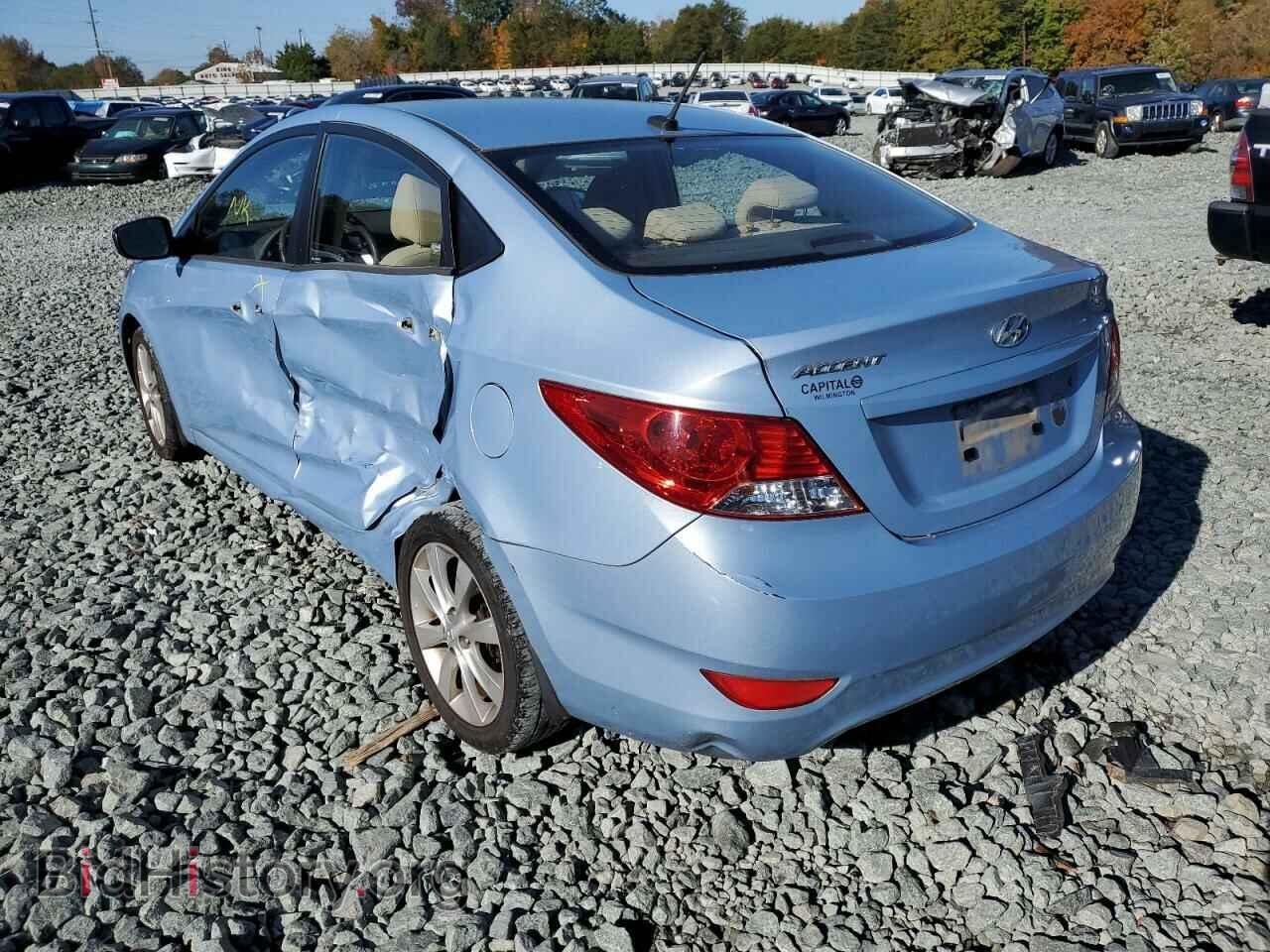 2012 HYUNDAI ACCENT - VIN: KMHCU4AE5CU148608 - Фото 3