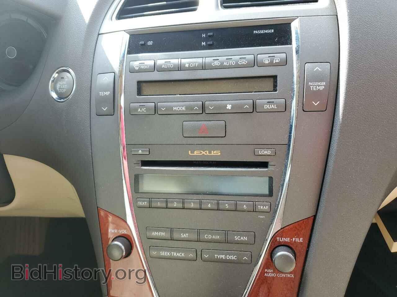 2010 LEXUS ES350 - VIN: JTHBK1EG1A2365323 - Фото 9
