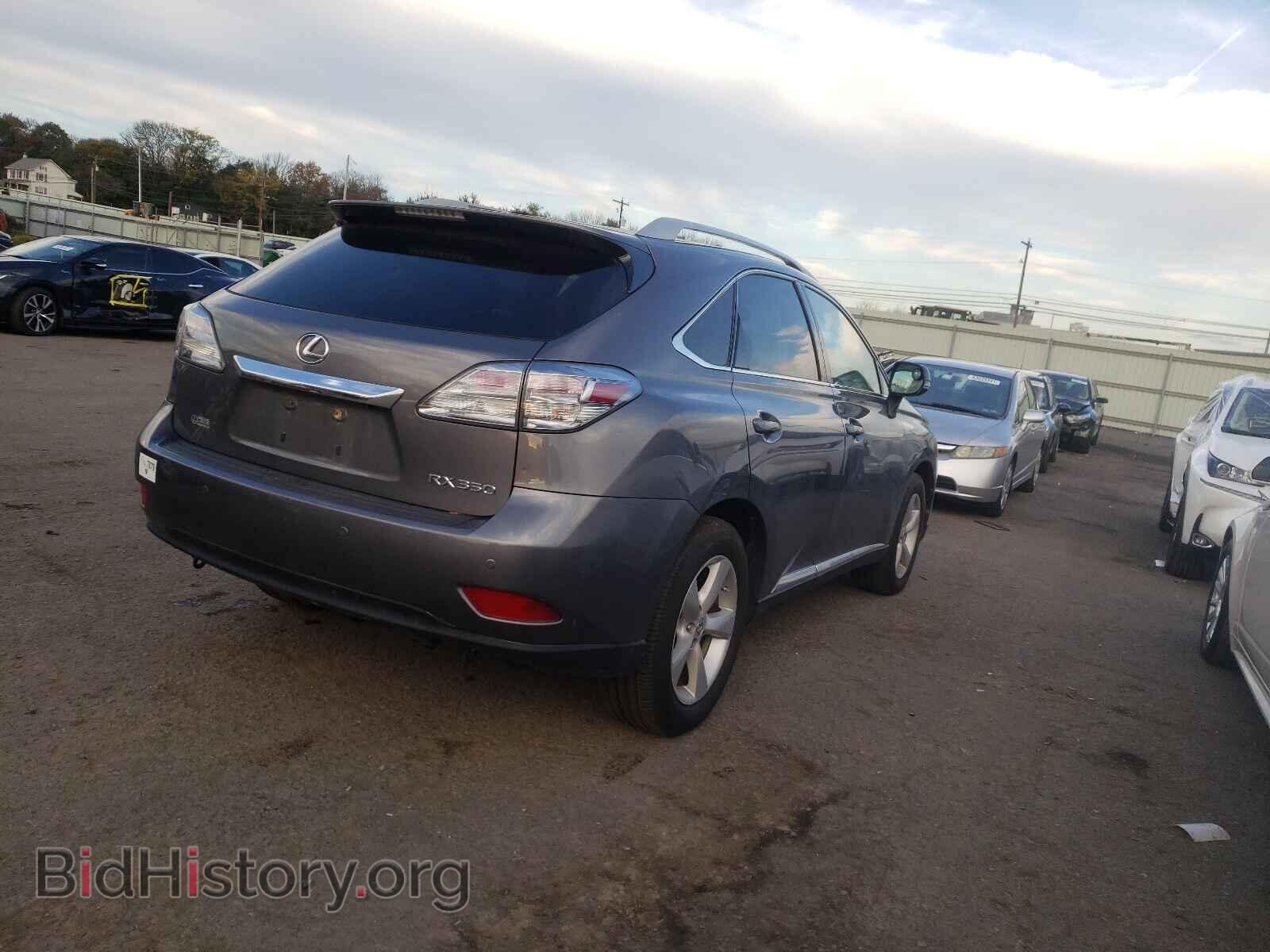 2012 LEXUS RX350 - VIN: 2T2BK1BA5CC128979 - Фото 4