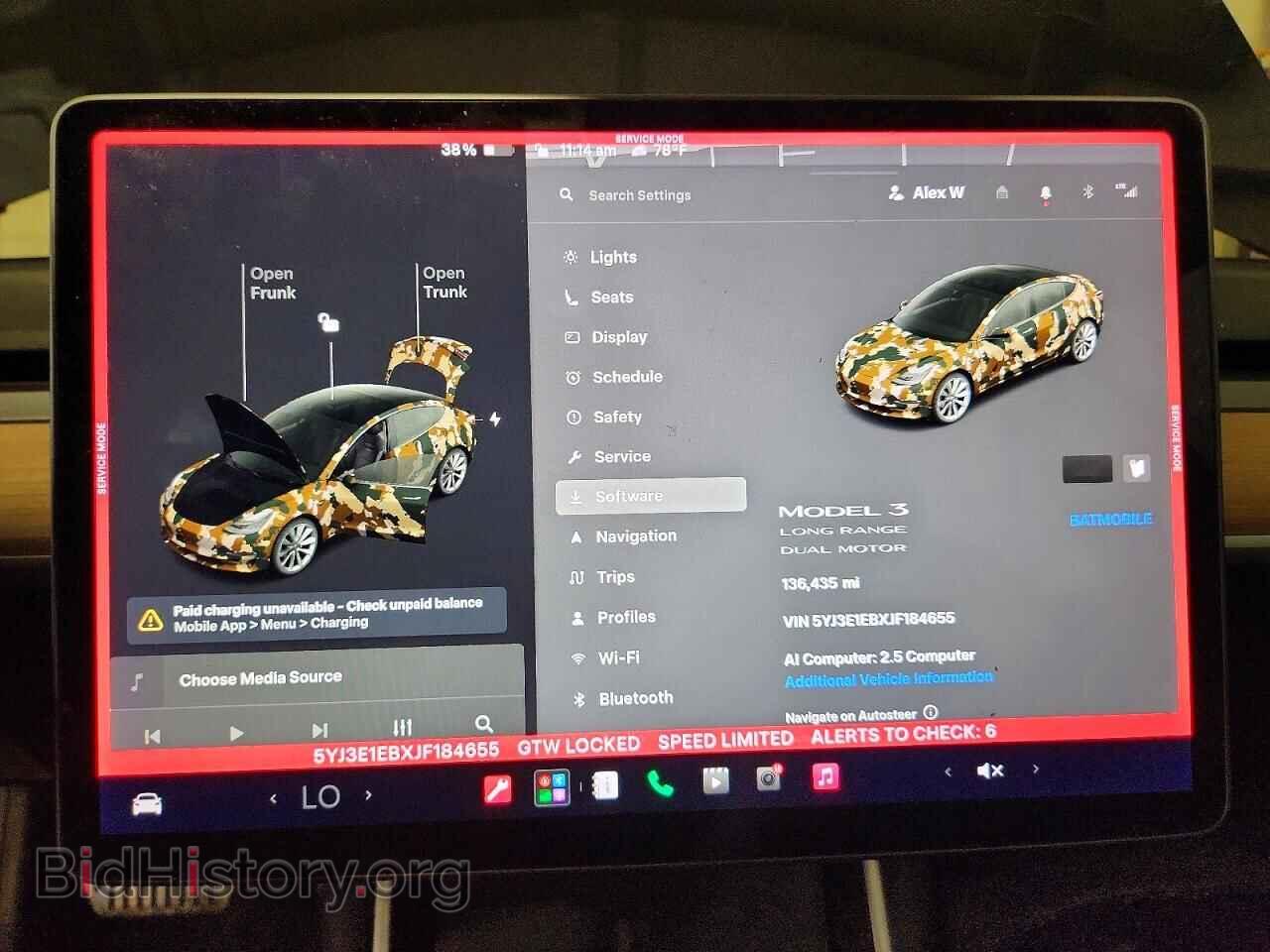 2018 TESLA MODEL 3 - VIN: 5YJ3E1EBXJF184655 - Фото 9
