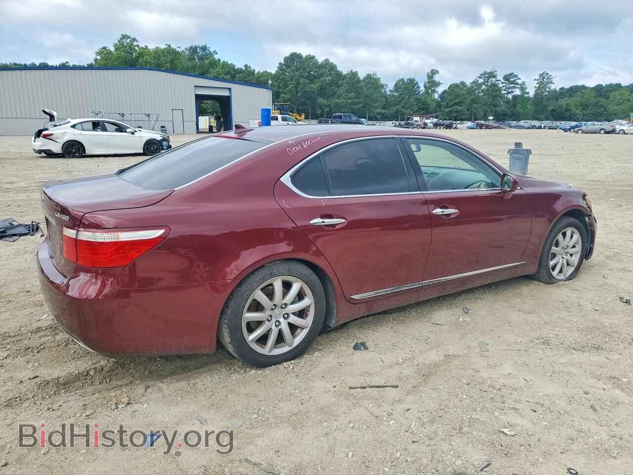 2007 LEXUS LS460 - VIN: JTHBL46F375006261 - Фото 3