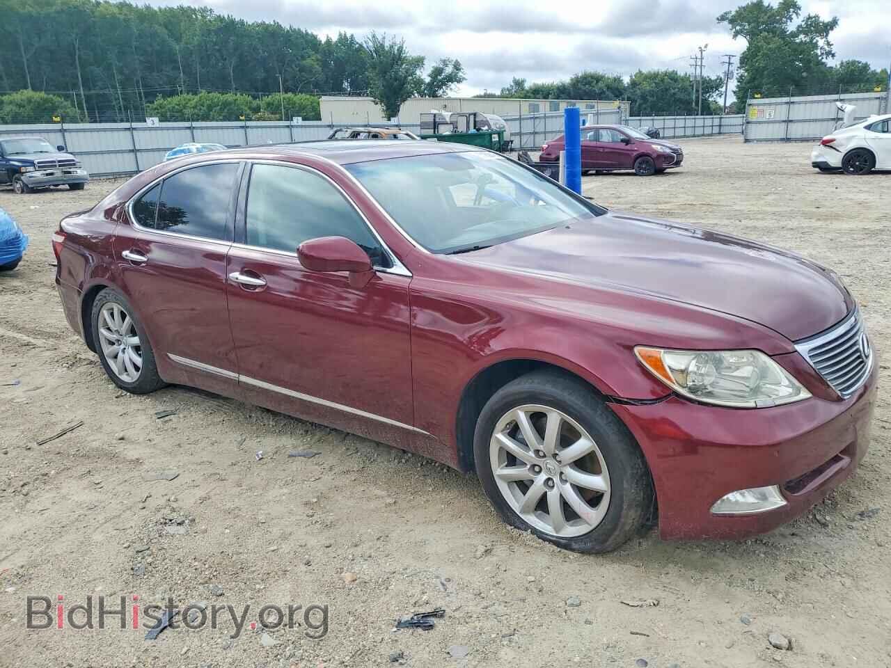 2007 LEXUS LS460 - VIN: JTHBL46F375006261 - Фото 4