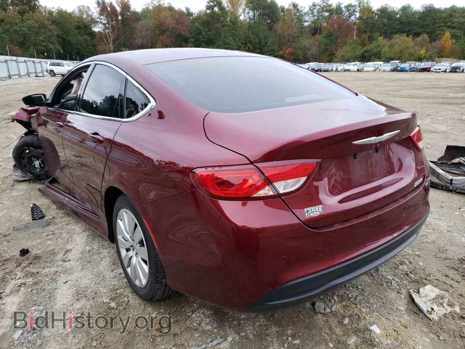 2016 CHRYSLER 200 - VIN: 1C3CCCFB7GN172333 - Фото 3