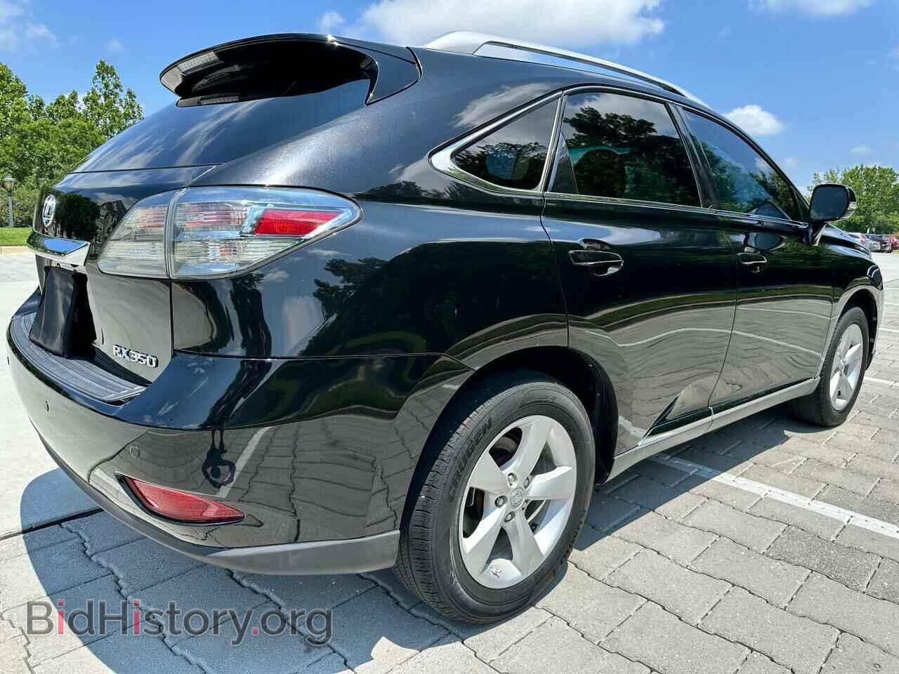 2012 LEXUS RX350 - VIN: 2T2BK1BA5CC140680 - Фото 4