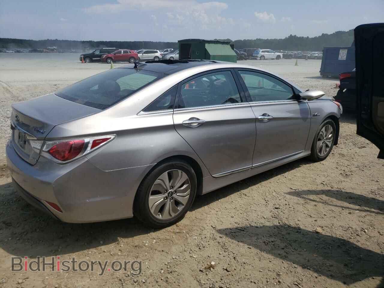 2014 HYUNDAI SONATA - VIN: KMHEC4A40EA104569 - Фото 3
