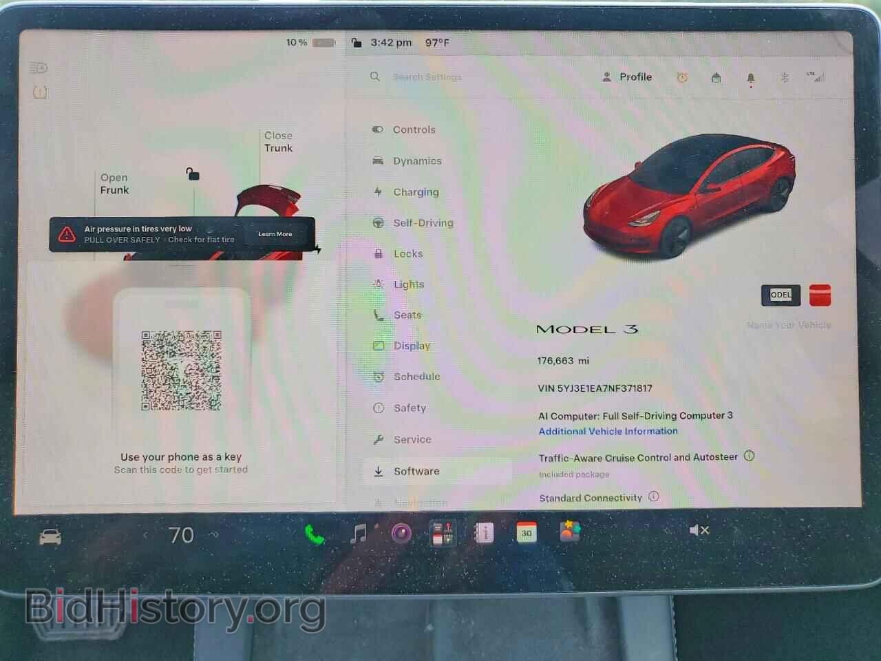 2022 TESLA MODEL 3 - VIN: 5YJ3E1EA7NF371817 - Photo 9