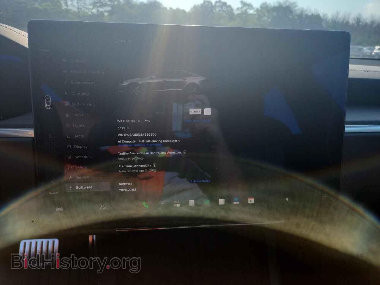 2025 TESLA MODEL S - VIN: 5YJSA1E53SF550300 - Photo 9