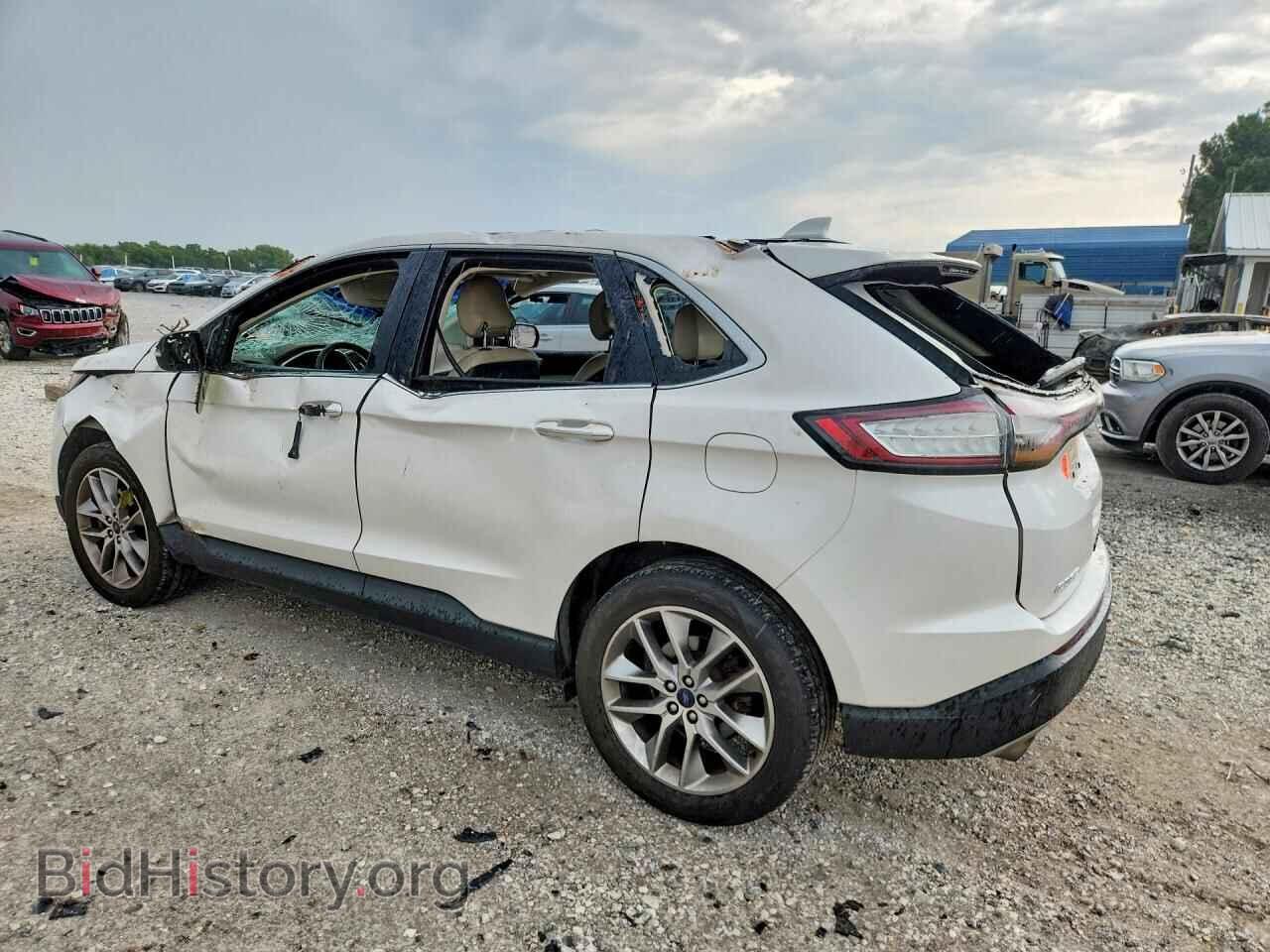 2015 FORD EDGE - VIN: 2FMPK4K81FBB45215 - Фото 2