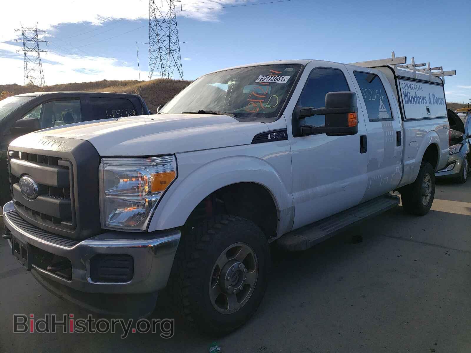 2014 FORD F250 - VIN: 1FT7W2B6XEEA43555 - Фото 2